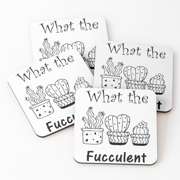 Item preview, What The Fucculent designed and sold by designbychow.