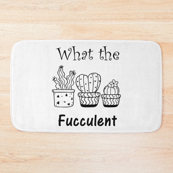 Item preview, What The Fucculent designed and sold by designbychow.