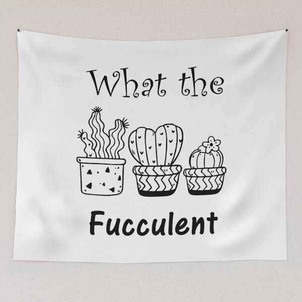 Item preview, What The Fucculent designed and sold by designbychow.
