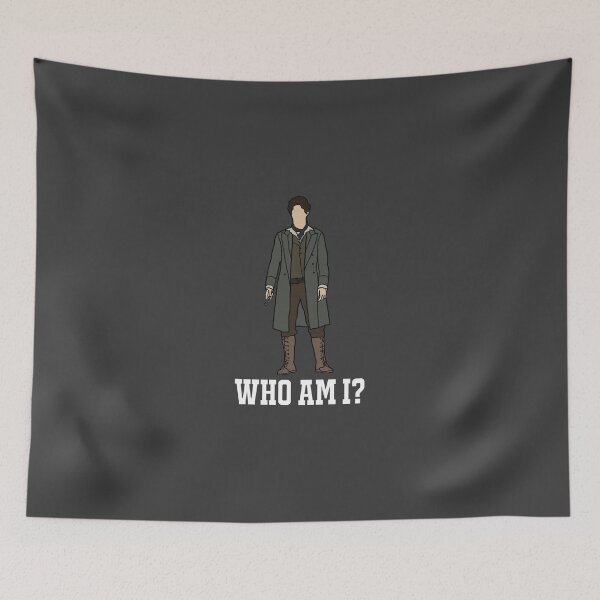 Item preview, The 8th Doctor: "Who am I?" (White) designed and sold by sci-fi-nerd.