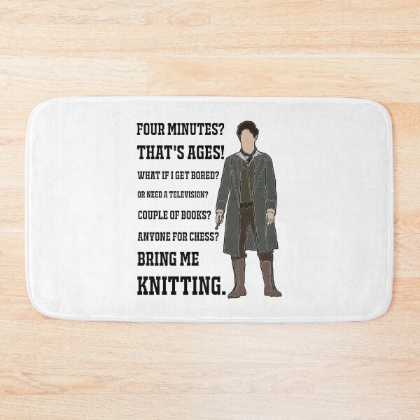 Item preview, The 8th Doctor: "Four minutes? That's ages!" designed and sold by sci-fi-nerd.
