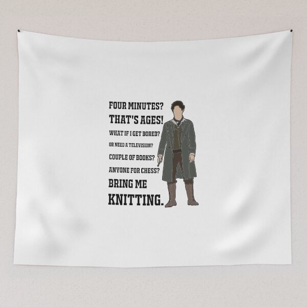 Item preview, The 8th Doctor: "Four minutes? That's ages!" designed and sold by sci-fi-nerd.