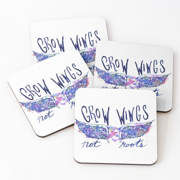 Item preview, Grow Wings, Not Roots designed and sold by Julia Real.
