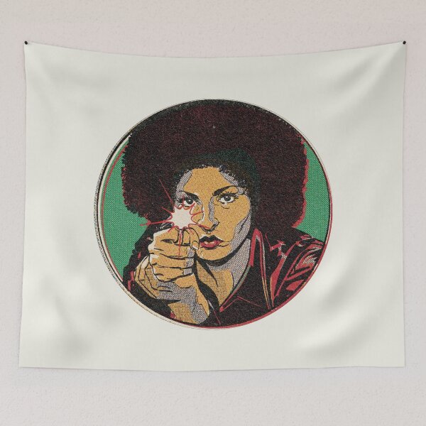 Item preview, Pam Grier as Foxy Brown designed and sold by Superokay.