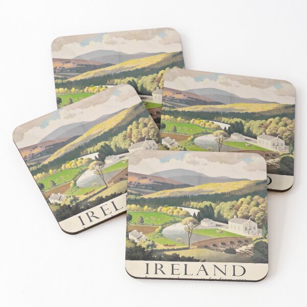 Item preview, retro classic Ireland poster designed and sold by CorasPosters.