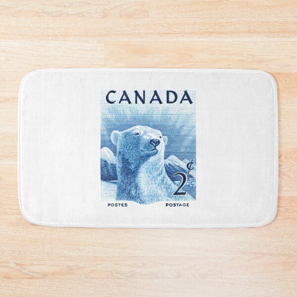 Item preview, 1953 CANADA Polar Bear Postage Stamp designed and sold by retrographics.