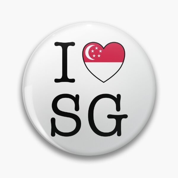 Item preview, I Love SG (Singapore) designed and sold by suwarnaadi.