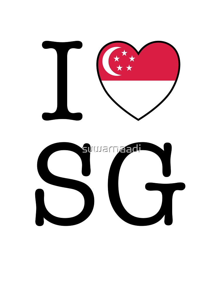 I Love SG (Singapore) | Kids T-Shirt