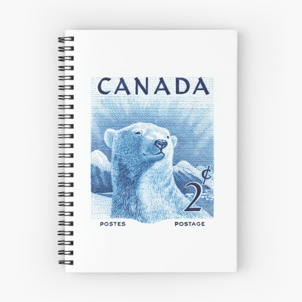 Item preview, 1953 CANADA Polar Bear Postage Stamp designed and sold by retrographics.