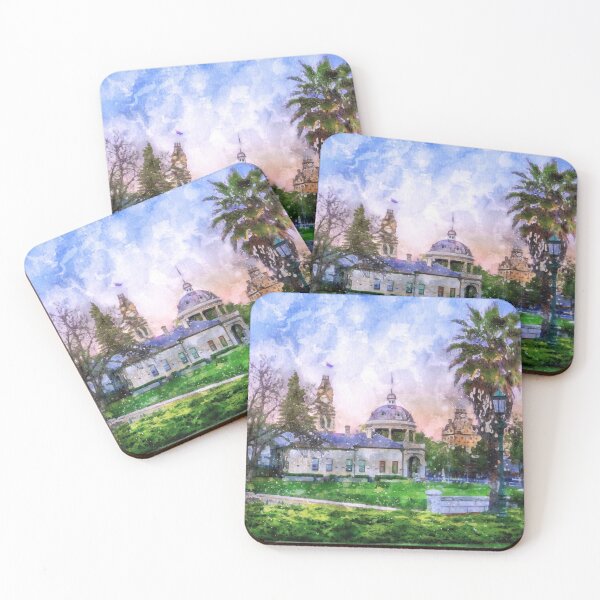 Item preview, Bendigo Victoria Gardens Watercolor designed and sold by Steven Jodoin.