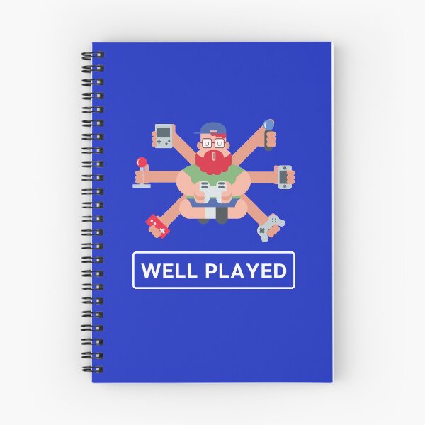 Item preview, well played designed and sold by Hey-Nice-Shirt.