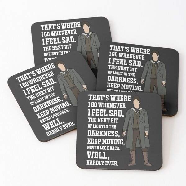 Item preview, The 8th Doctor: "That’s where I go whenever I feel sad." (White) designed and sold by sci-fi-nerd.