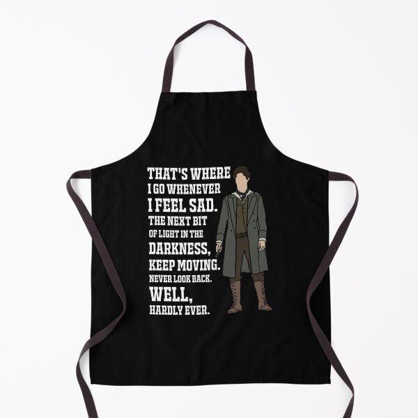 Item preview, The 8th Doctor: "That’s where I go whenever I feel sad." (White) designed and sold by sci-fi-nerd.