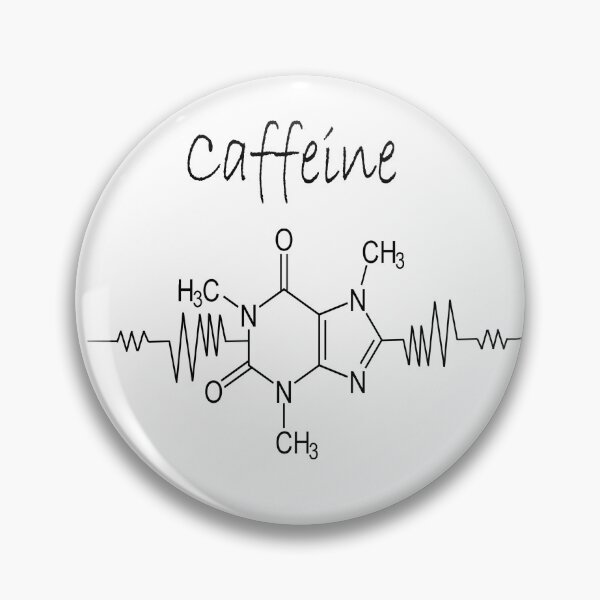 Item preview, Caffeine Molecule designed and sold by PRINTED ..