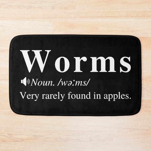 Item preview, Funny Worms Definition (Cute And Wholesome) designed and sold by mind-illusions.