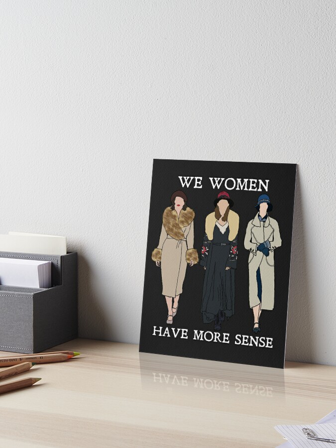 Impression rigide for Sale avec l'œuvre « Nous les femmes avons plus de  sens: Peaky Blinders » de l'artiste sci-fi-nerd