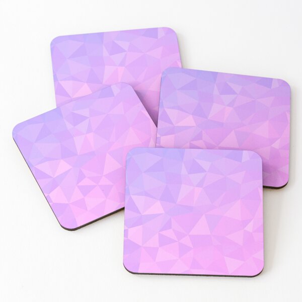 Item preview, Pink Violet Gemstone Triangle Pattern designed and sold by patternsoup.