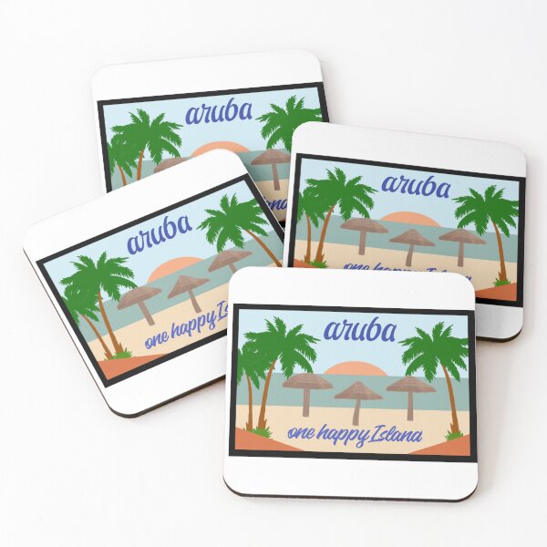 Item preview, Aruba one happy island designed and sold by Fiona Shorts.