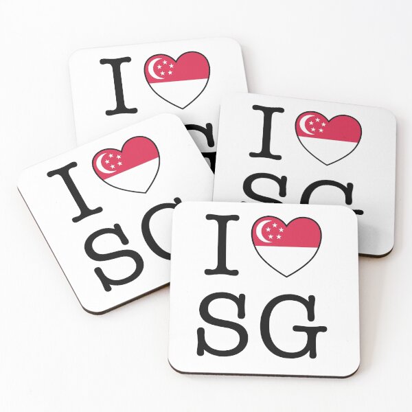 Item preview, I Love SG (Singapore) designed and sold by suwarnaadi.