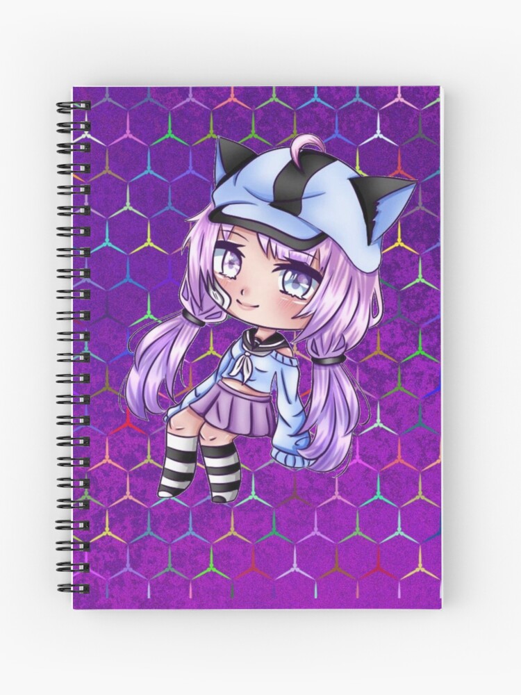 Gacha Life Senpaibuns Spiral Notebook for Sale by overflowhidden