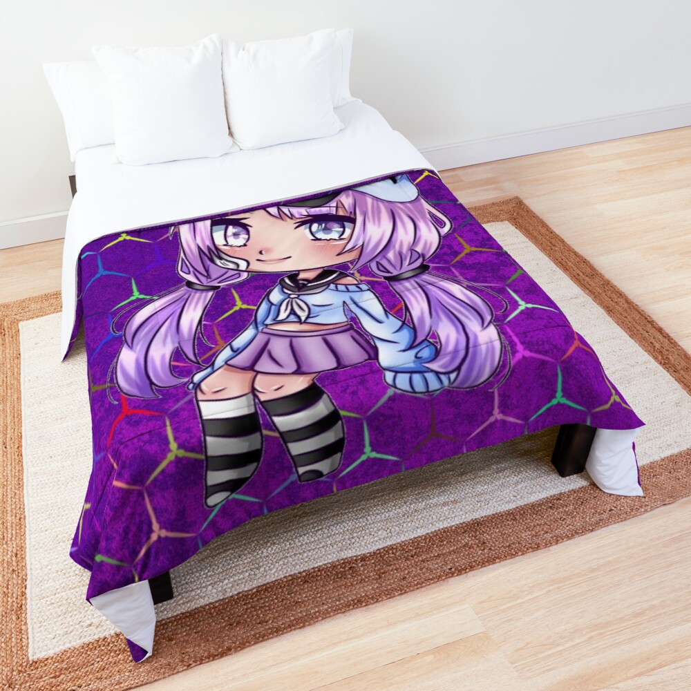 " gacha Life Kawaii Gacha Girl " Comforter by Thegames Redbubble