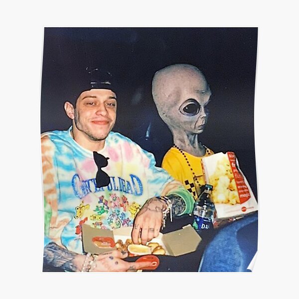 pete davidson alien Poster