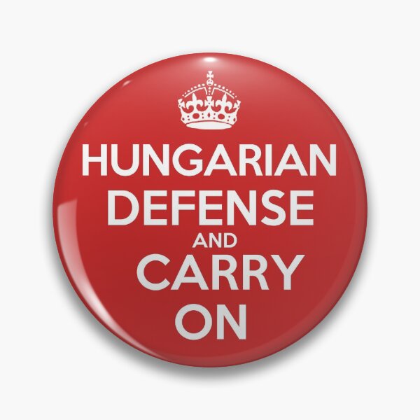 Item preview, Hungarian Defense and Carry On - Chess opening T-Shirt designed and sold by edygun.
