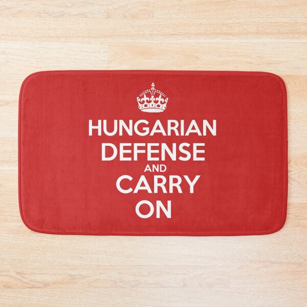 Item preview, Hungarian Defense and Carry On - Chess opening T-Shirt designed and sold by edygun.