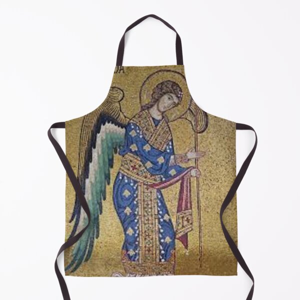 Item preview, Angel Mosaic  - Golden Byzantine Icon designed and sold by Angelkrs.