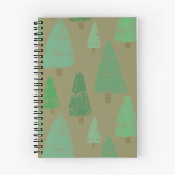 Aperçu de l'œuvre Modèle de forêt de pins créée et vendue par Oodles of  Doodles.