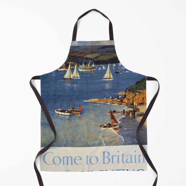 Item preview, viejo classic Come to Britain for Yachting poster designed and sold by CorasPosters.