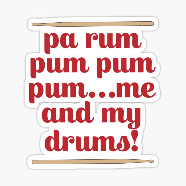 Item preview, Christmas Little Drummer Boy Pa Rum Pum Drums designed and sold by Bill Herrin.