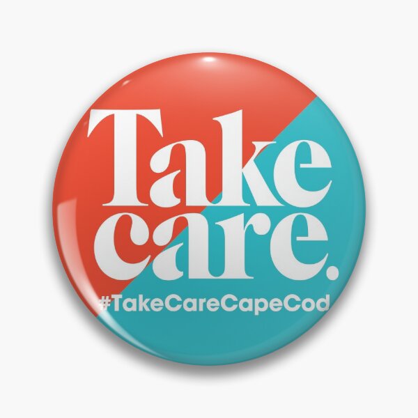 Take Care Logo Pin