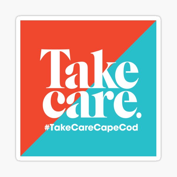 Take Care Logo  Sticker