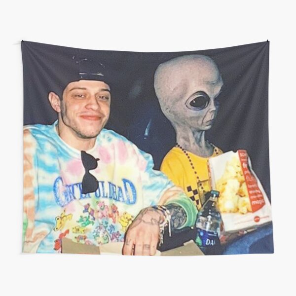 pete davidson alien tapestry Tapestry