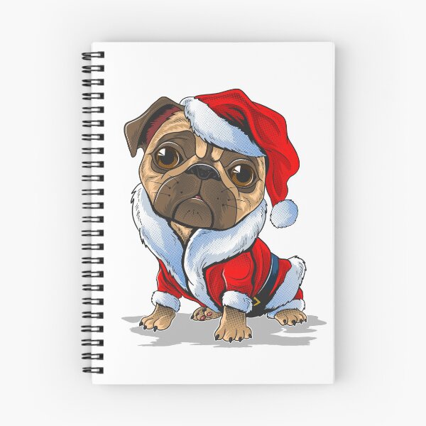 Item preview, Christmas Funny Santa Pug designed and sold by ecdato.
