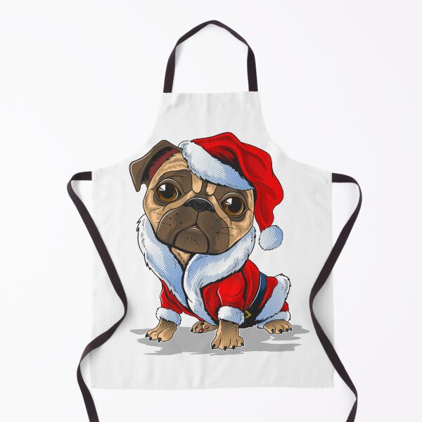 Item preview, Christmas Funny Santa Pug designed and sold by ecdato.