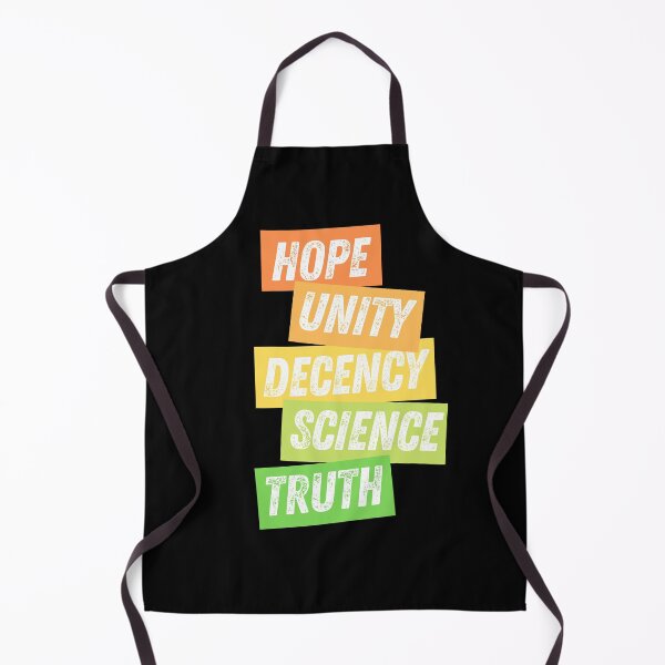 Item preview, Hope Unity Decency Science Truth (Boxes) designed and sold by charqui.