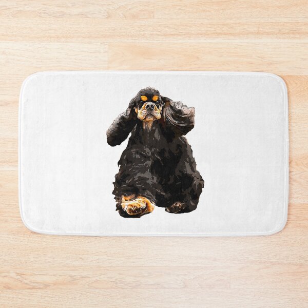 Item preview, American Cocker Spaniel - Stunning Black and Tan Dog designed and sold by ElegantCat.
