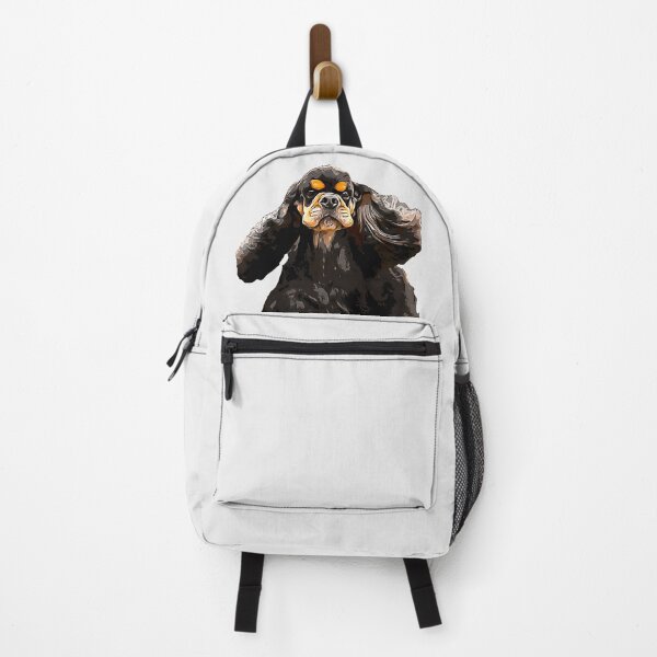 Item preview, American Cocker Spaniel - Stunning Black and Tan Dog designed and sold by ElegantCat.