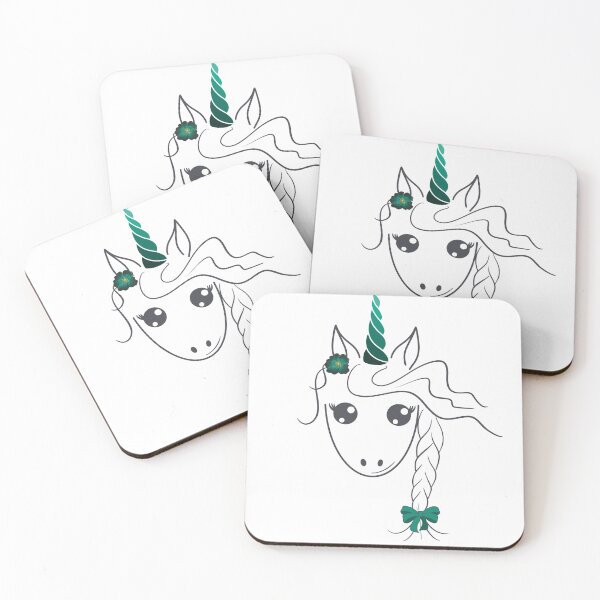 Item preview, Unicorn Green designed and sold by LahnDesigns.
