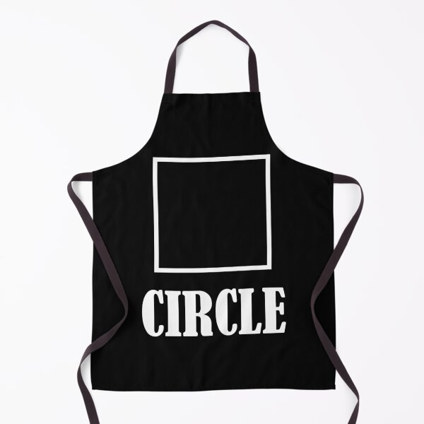 Item preview, Slightly Wrong Circle Square Geometric Shapes designed and sold by ChestnutAlley.