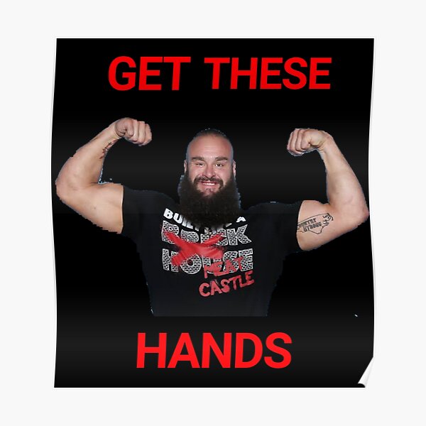 Wwe Braun Strowman Poster Print Wall Art Size A3 A4 Kunstplakate Autrement Dit Antiquitaten Kunst