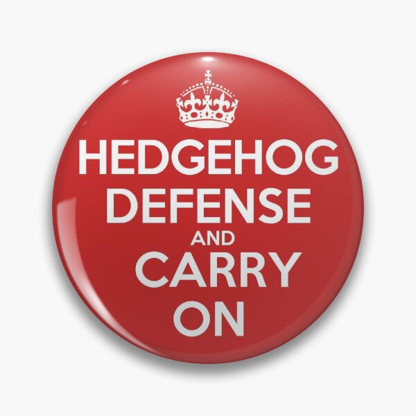 Item preview, Hedgehog Defense and Carry On - Chess opening T-Shirt designed and sold by edygun.