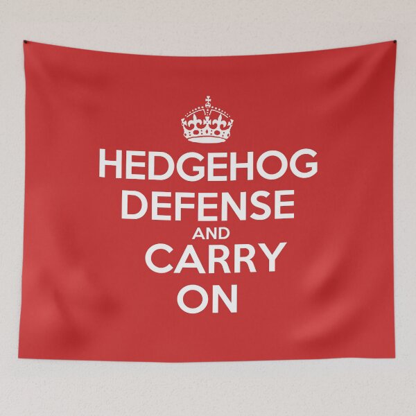 Item preview, Hedgehog Defense and Carry On - Chess opening T-Shirt designed and sold by edygun.