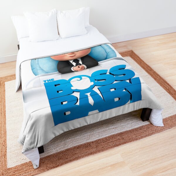 black boss baby comforter set