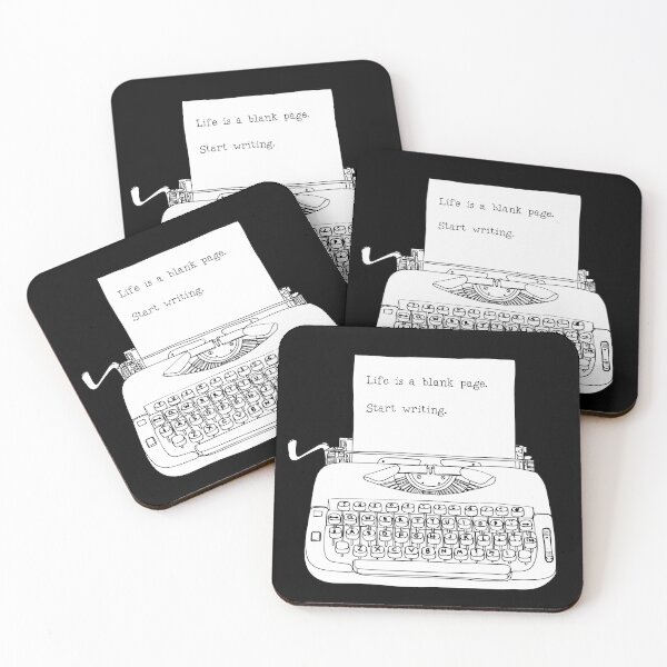 Item preview, Life is a blank page. Start Writing. designed and sold by scriptblast.