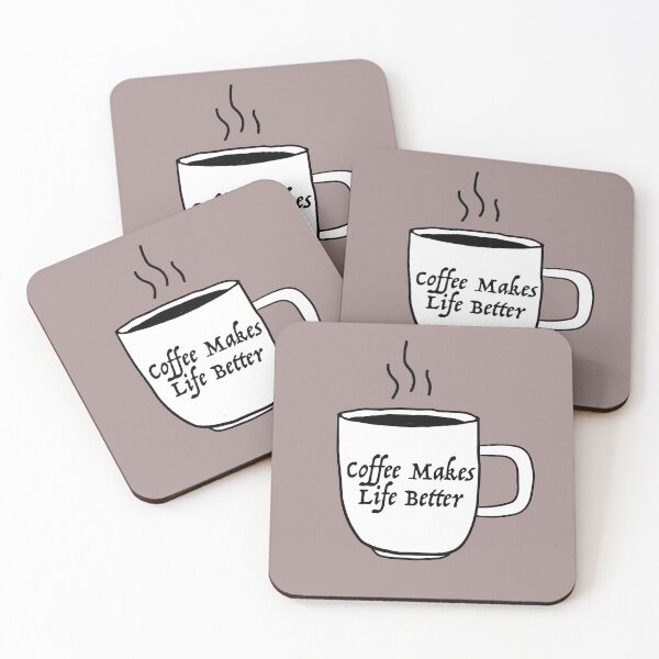 Item preview, Coffee Makes Life Better for Coffee Lover designed and sold by triangle-studio.