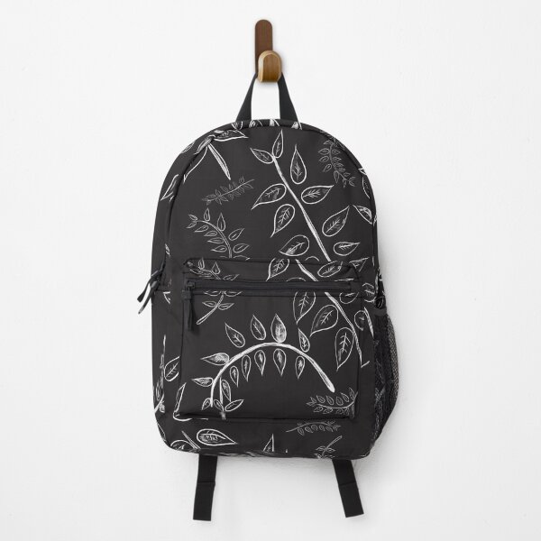 Item preview, Floating Leaves - black designed and sold by Sharon Glennon.