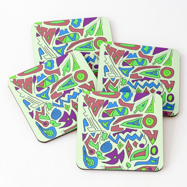 Item preview, Muted Palette Doodle 2 designed and sold by VazMasDesign.